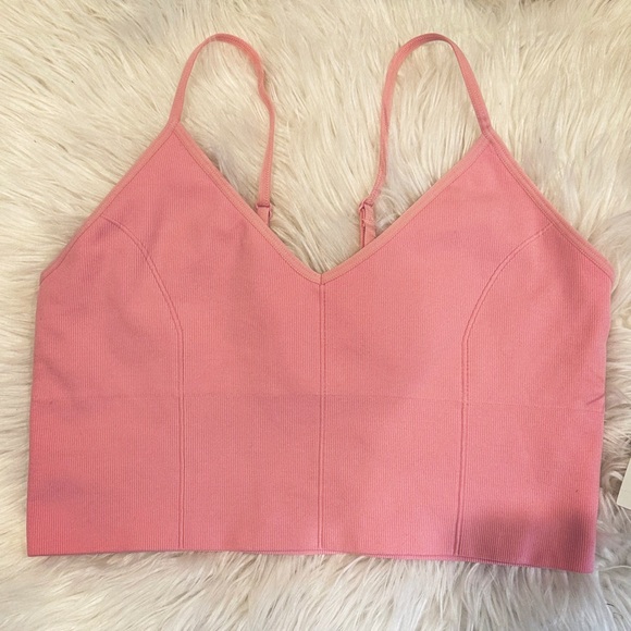 [ 2 FOR $25 ] PINK & PURPLE CROP TOPS - Picture 5 of 7